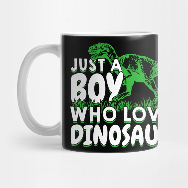 Just A Boy Who Loves Dinosaurs by Dolde08